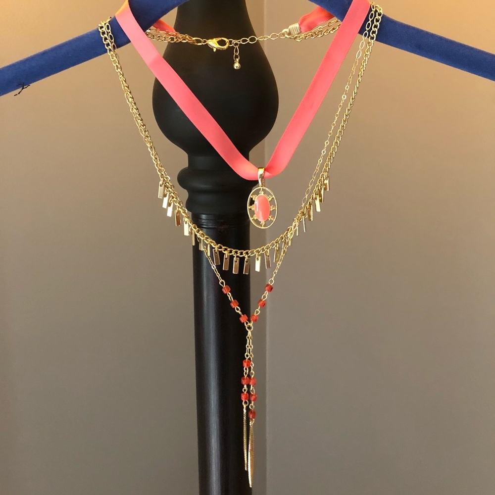 Choker necklace combo from ModCloth